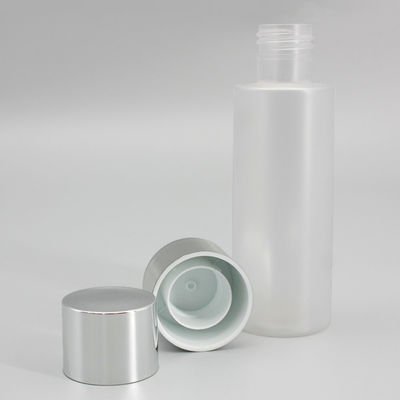 PET Cylinder 24mm Frosted 120ml Empty Skin Care Bottles
