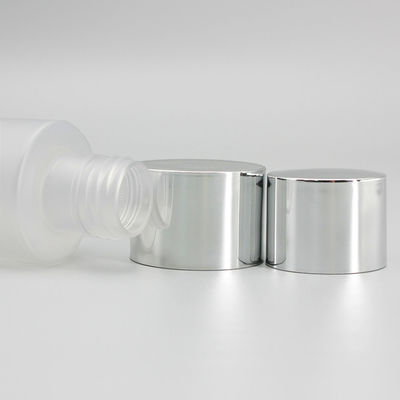 PET Cylinder 24mm Frosted 120ml Empty Skin Care Bottles