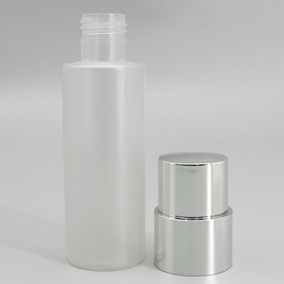 PET Cylinder 24mm Frosted 120ml Empty Skin Care Bottles