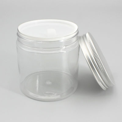 Transparent PET Plastic 97mm 300ml Bulk Cosmetic Jars