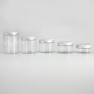Transparent PET Plastic 97mm 300ml Bulk Cosmetic Jars