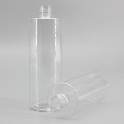 Transparent Cylinder 24mm 350ml Empty Skin Care Bottles