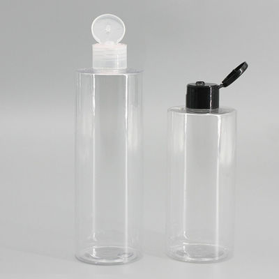 Transparent Cylinder 24mm 350ml Empty Skin Care Bottles