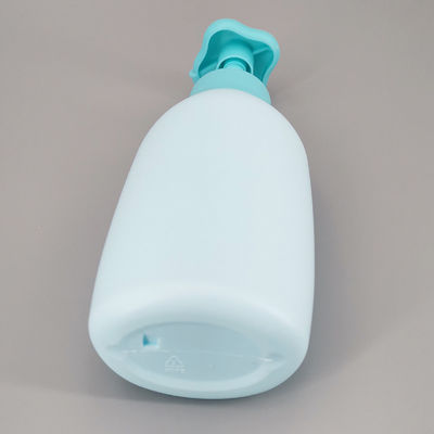 Blue Bathroom HDPE 10.14oz Eco Friendly Lotion Bottles