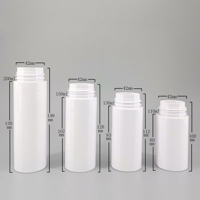 Cylinder Biodegradable 200ml Empty Foam Soap Bottles