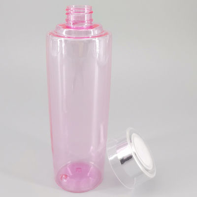 Round 28mm Pink 180ml Plastic Liquor Bottles