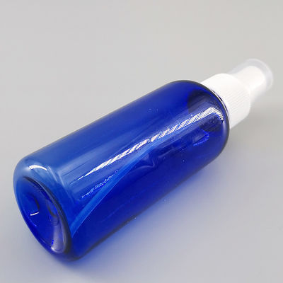 Transparent Blue 120mm 2.11oz PET Plastic Spray Bottle