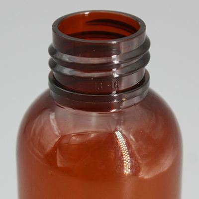 Clear Brown 131mm 4oz Small Empty Spray Bottles