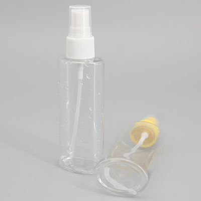 Transparent Oval 42*31*109mm 80ml Plastic Spray Bottles Bulk