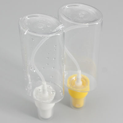 Transparent Oval 42*31*109mm 80ml Plastic Spray Bottles Bulk