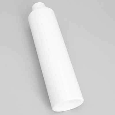 200ml Round Plastic Lotion Bottle White Clear Flip Cap
