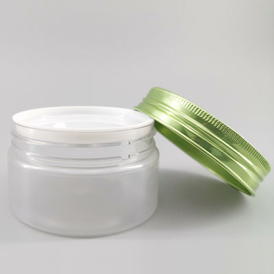 Transparent Green 42mm 100ml Biodegradable Plastic Jars