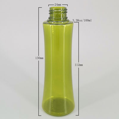 Amber Small Waist 3.38oz Fine Mist Spray Bottles
