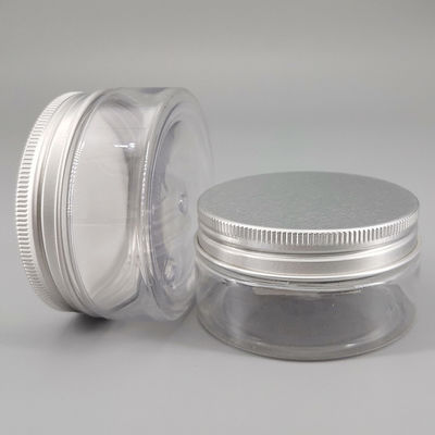 Aluminum Lid 36mm 70ml Clear Cosmetic Containers