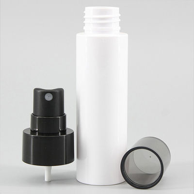 White Cylinder 12g 70ml PET Plastic Spray Bottle