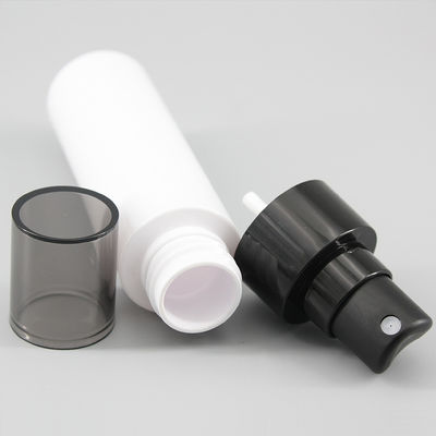 White Cylinder 12g 70ml PET Plastic Spray Bottle