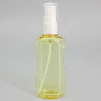 Transparent Light Yellow 90ml PET Plastic Spray Bottle