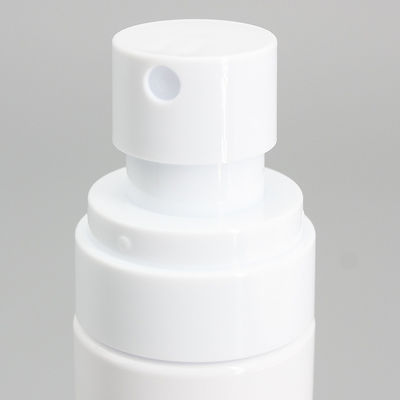 100ml Pet Plastic Spray Bottle White Cylinder Flat Shoulder