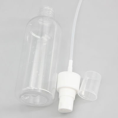40*134mm 100ml PET Plastic Spray Bottle Cylinder Round Shoulder