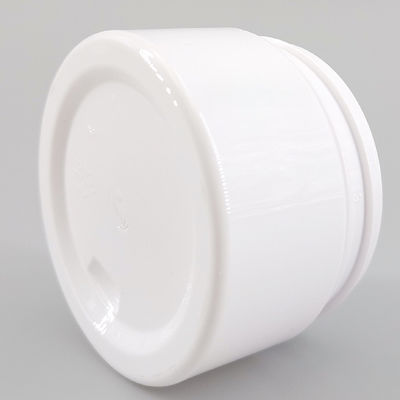 White PET 60ml Cosmetic Cream Jars For Scrub Bath Salt