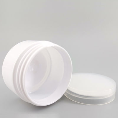 White PET 60ml Cosmetic Cream Jars For Scrub Bath Salt