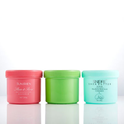 Cylindrical 72mm 8.45oz Cosmetic Cream Jars