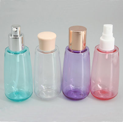 87mm 3.38oz Screw Cap Lotion Pump Bottle Sprial Mouth