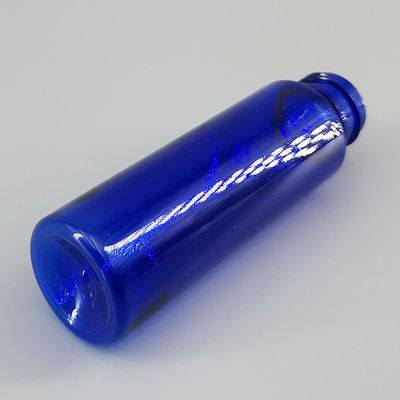 1oz 30ml Blue Cylinder Transparent PP Sprayer Plastic Bottle