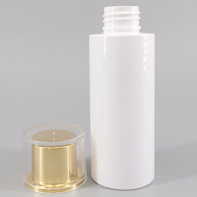 PET Cylinder Screw Cap Flip Top Lotion Suit Bottle 100ml 120ml