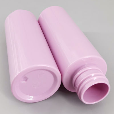 Flip Cap Cylinder PET Plastic Perfume Spray Bottle 2.71oz 80ml
