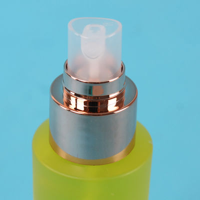 Plastic PET Frosted Cylinder Cosmetic Empty Spray Bottle 100ml