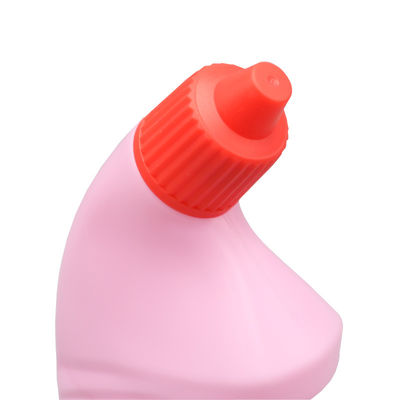 HDPE 500ml Flat Screw Cap Toilet Cleaner Bottle