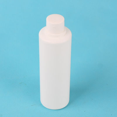 250ml White HDPE Skin Care Packaging Plastic 8oz Shampoo Sample Bottle