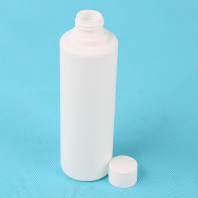 250ml White HDPE Skin Care Packaging Plastic 8oz Shampoo Sample Bottle