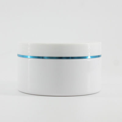 200ml White PET Baking Soda Cosmetic Screw Cap Plastic Jar