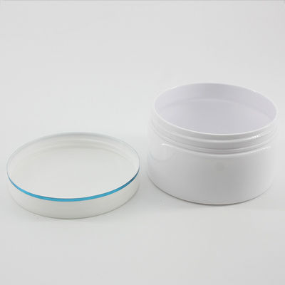 200ml White PET Baking Soda Cosmetic Screw Cap Plastic Jar