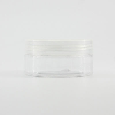 100ml Clear Candy Biscuit Plastic Packaging Jar PP Screw Cap