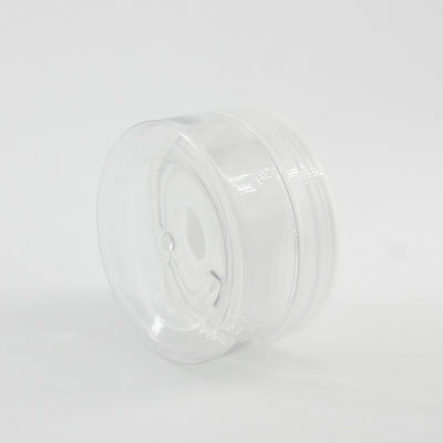 100ml Clear Candy Biscuit Plastic Packaging Jar PP Screw Cap