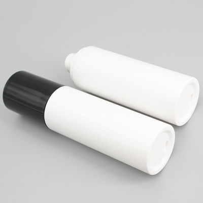 White Cylinder 4oz Face Cleanser 150ml PET Plastic Bottle