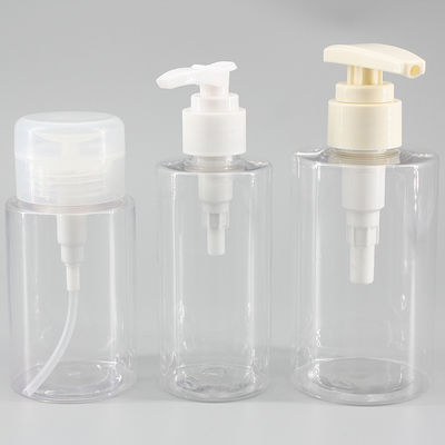 Transparent 170ml 180ml 300ml Makeup Remover Press Pump
