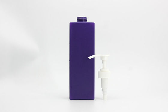 Purple 235mm 25.36oz 700ml HDPE Shampoo Pump Bottles