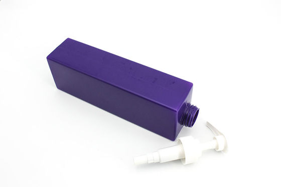 Purple 235mm 25.36oz 700ml HDPE Shampoo Pump Bottles