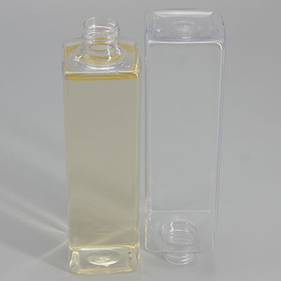 300ml Clear Square Plastic Packaging Bottle For Hand Sanitizer