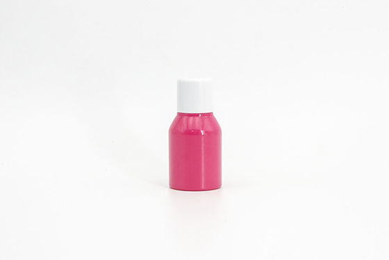70ml 75ml PET Round Plastic Lotion Bottle Small Hot Pink Cosmetic Packaging Spray Bottle Colorful Flip Cap Screw Cap