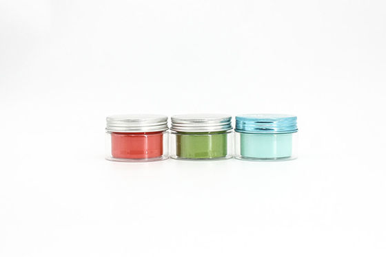 Plastic Double Wall Layers 60ml Face Sleeping Hair Cream Jar
