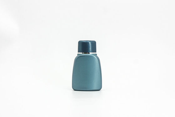 120g 130ml HDPE Flat Body Lotion Bottle For Face Cleaning Cream