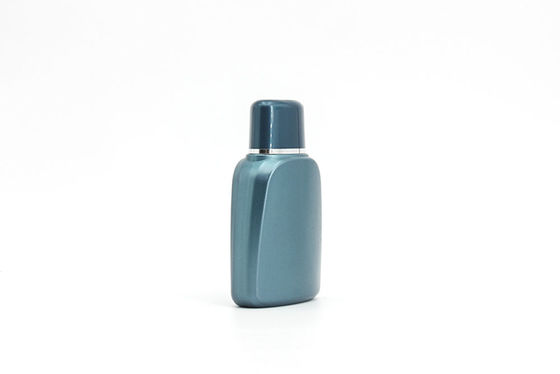 120g 130ml HDPE Flat Body Lotion Bottle For Face Cleaning Cream