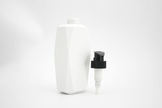 550ml HDPE 32mm Hair Mask Plastic Pump Bottle Irregular Shape