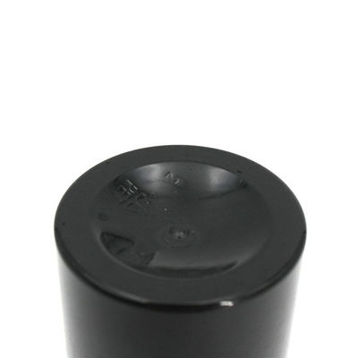 Black Cylinder 19.4g 120ml PET Plastic Skin Care Bottle