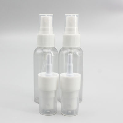 Transparent Toner Sunscreen 50ml PET Plastic Spray Bottle